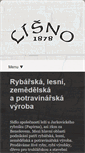 Mobile Screenshot of lisno.cz